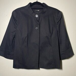 East 5th quarter sleeve cropped stretch cotton jacket XL